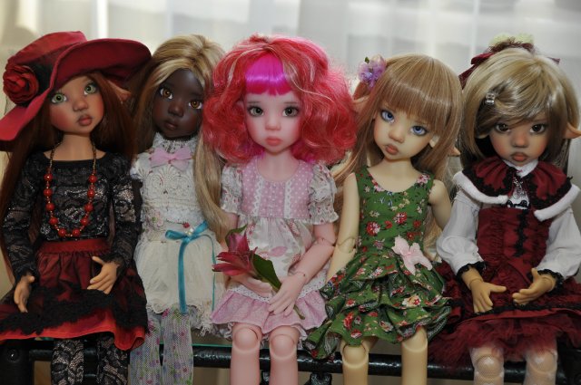 Розовая Лариса от Кайе Виггз - нежный бутончик