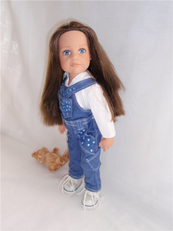 Джинсовая мода для Готц — Одежда и обувь для кукол своими руками: фото