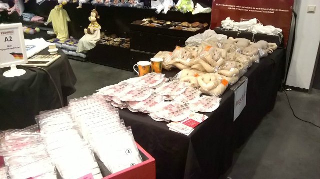 Выставка TEDDYBÄR TOTAL 2015 в Мюнстере. Часть четвертая - кукольно-завершающая