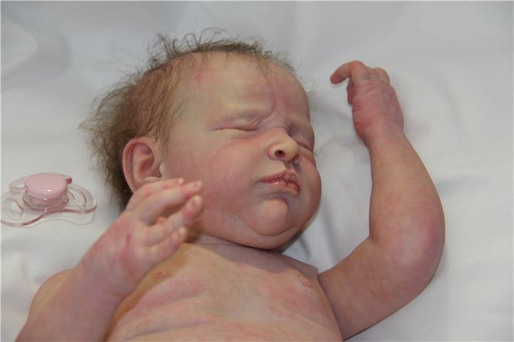 Моя малышка-реборн из молда Reese, от замечательного скульптора Andrea Arcello (фото 4)