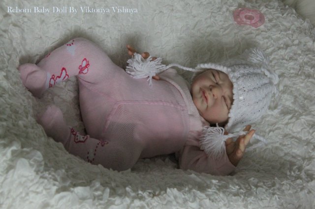 Наконец... представляю вам мою куколку... Реборн Виктории Вишни