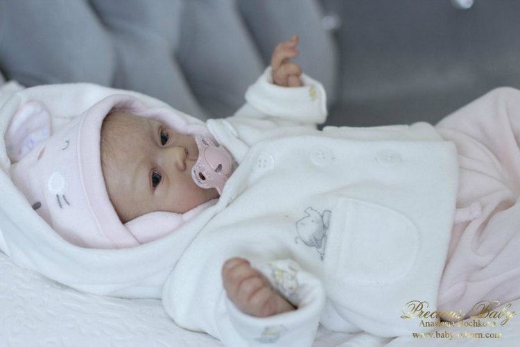 Маленькая капелька - Аделия! Кукла реборн Анастасии Бочковой