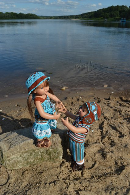 Вихтели в Тарусе. Леон и Кристель от Schildkroet