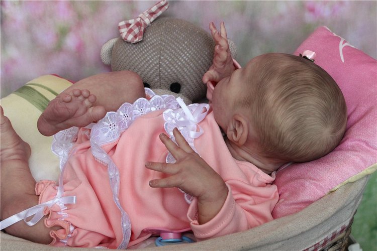 Маленькие девочки. Куклы реборн Светланы Преображенской (фото 9)