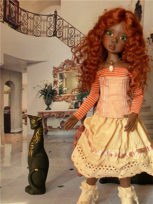 Сон в летнюю ночь... Первое знакомство с моим куклами от Kaye Wiggs