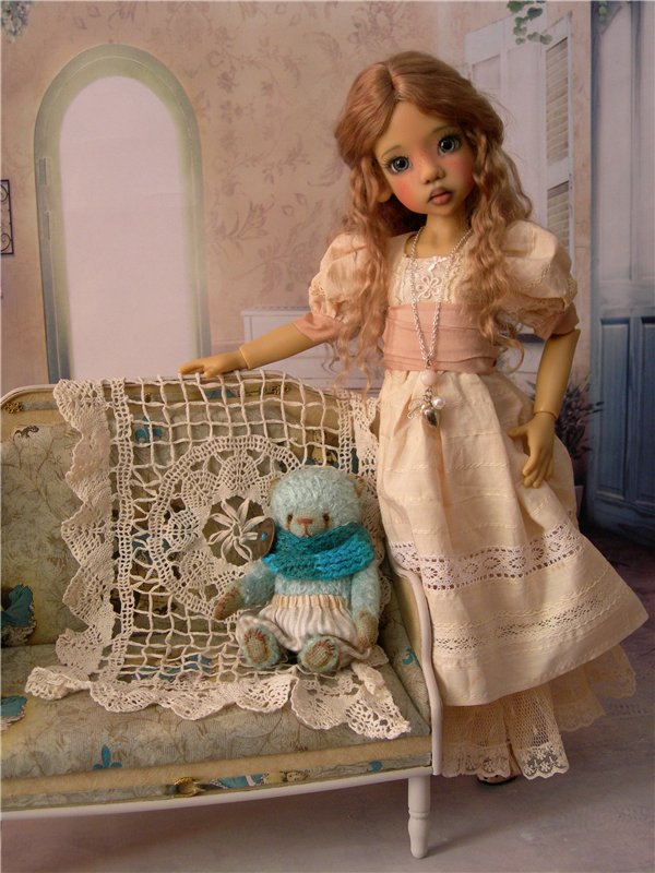 Сон в летнюю ночь... Первое знакомство с моим куклами от Kaye Wiggs (фото 7)