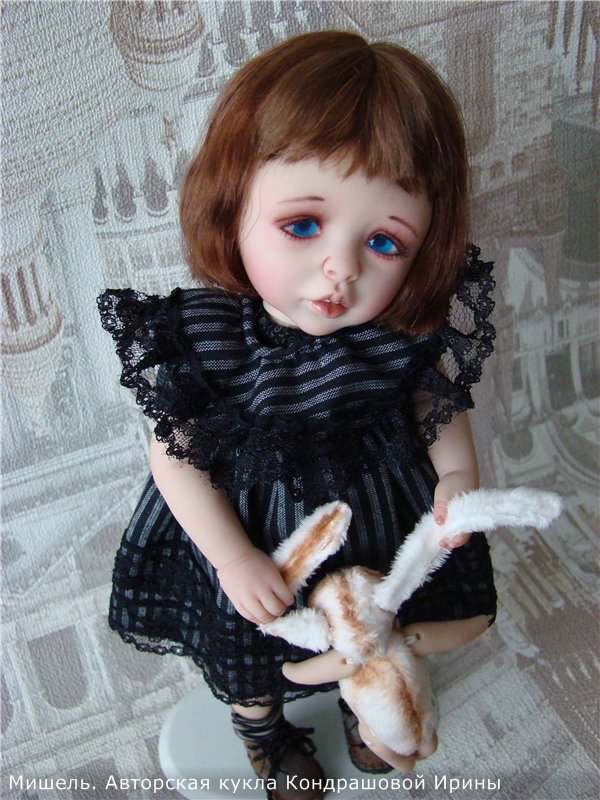 Эх, была - не была! Мишель. Авторская кукла Кондрашовой Ирины