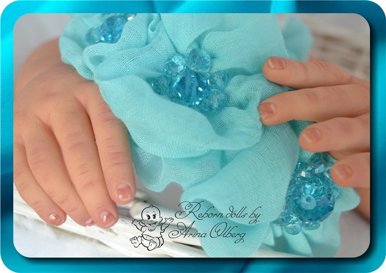 Моя бирюзовая ВАСИЛИСкА (молд Bonnie by Linda Murray)