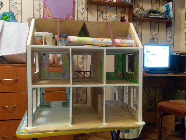 Дом для кукол — Кукольные домики своими руками: фото