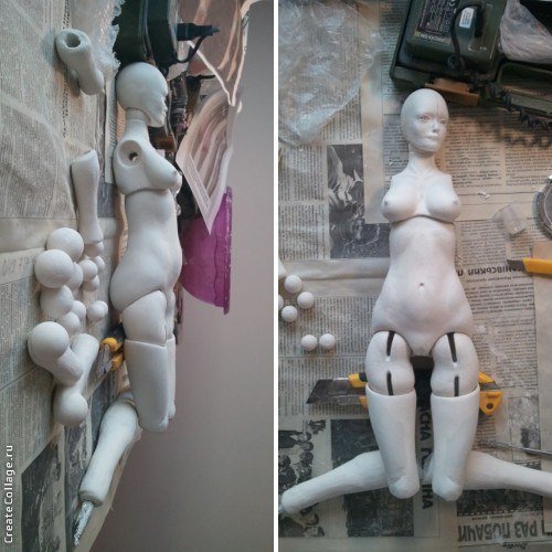 Авторские шарнирные куклы Кислой Валентины (фото 8)