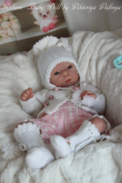 Аделиночка 2... Куколка реборн Виктории Вишни