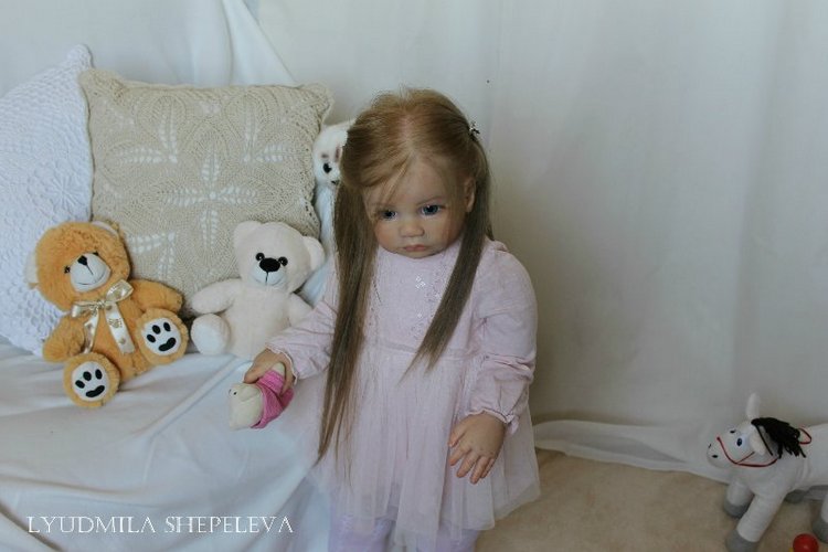 Моя новая девочка Кэйтлин! Кукла реборн Шепелевой Людмилы