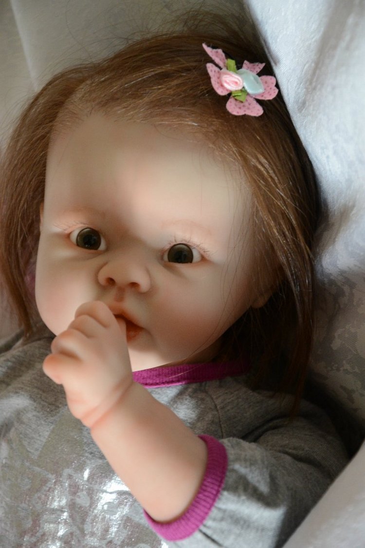 Реборн малышка, чудо под Новый год (фото 2)