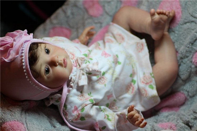 Татка - малышка реборн из молда Тиффани от Натали Блик