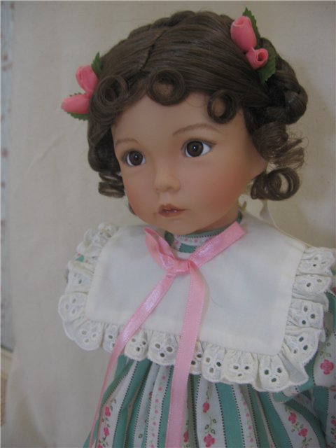 Мои красавицы: Алекс и Эмили. Фарфоровые куклы (фото 5)