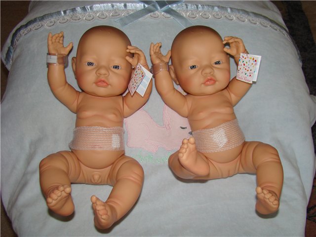 Мои новенькие двойняшечки! Беби Паола Рейна