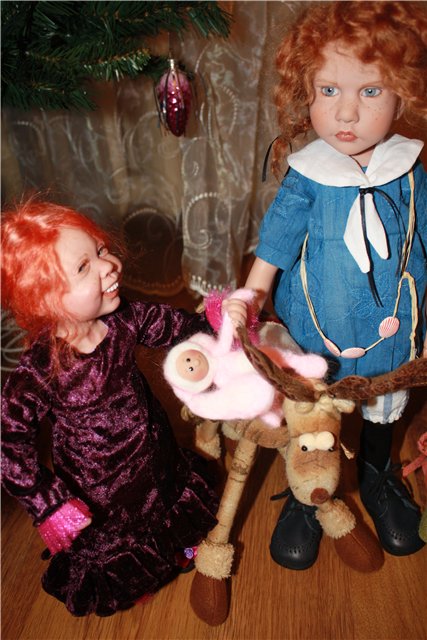 Под Новый год | Бэйбики Под Новый год — Домашние коллекции кукол: фото собраний (фото 4)