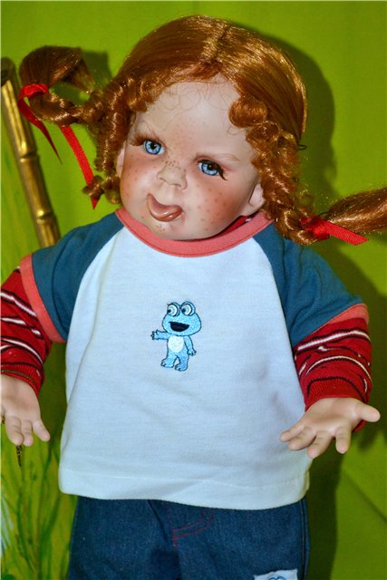 Осторожно! Рыжая дразнилка-задавака Сьюззи... Suzze Q Elite Dolls Collection 1997 (фото 2)