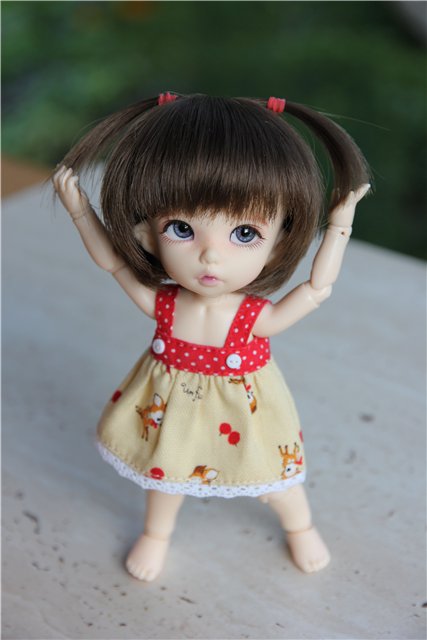 Амели и Огуречик | Бэйбики Амели и Огуречик — Куклы Fairyland (ФэйриЛэнд): BJD (БЖД) (фото 2)