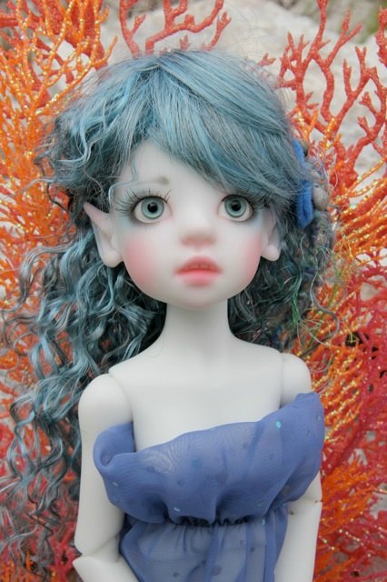 Поцелованная морем - little mermaid IZZY от Kaye Wiggs