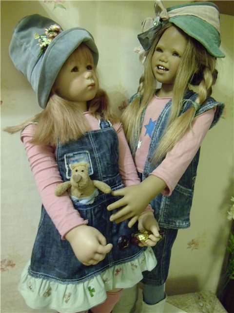 Мои первые ласточки от Annete Himstedt - Lizzi, Winni