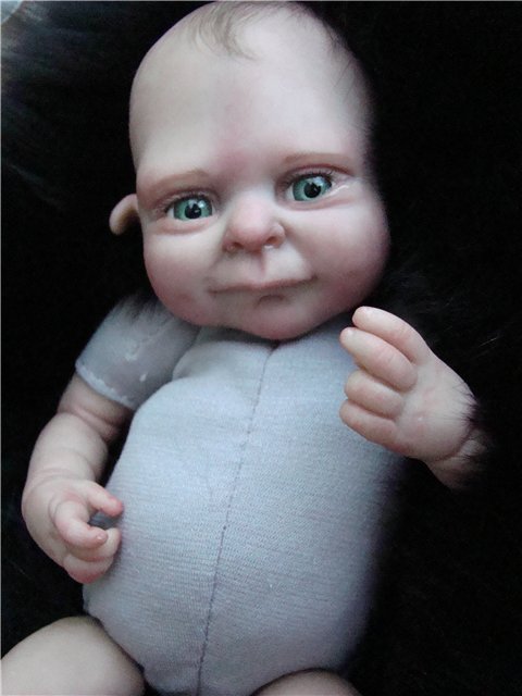 Маленькая Снежинка и помпушка Рози. Авторские куклы Кондрашовой Ирины