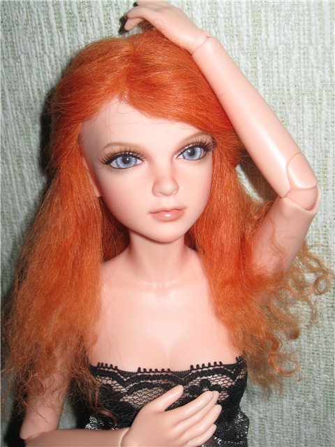Золотые ручки 2. Паричок для куклы БЖД Iplehouse JID Leona