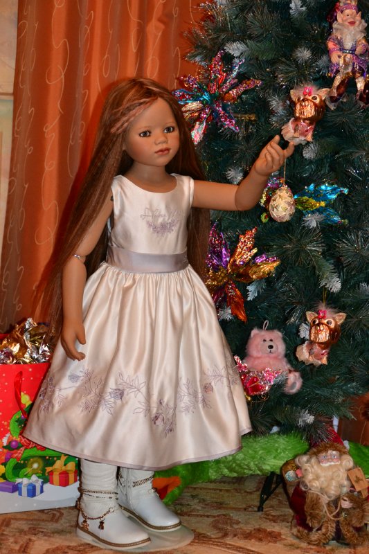 Наша новогодняя елка! Кукольная коллекция