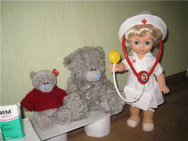 Медсестричка Даша! Кукла Весна
