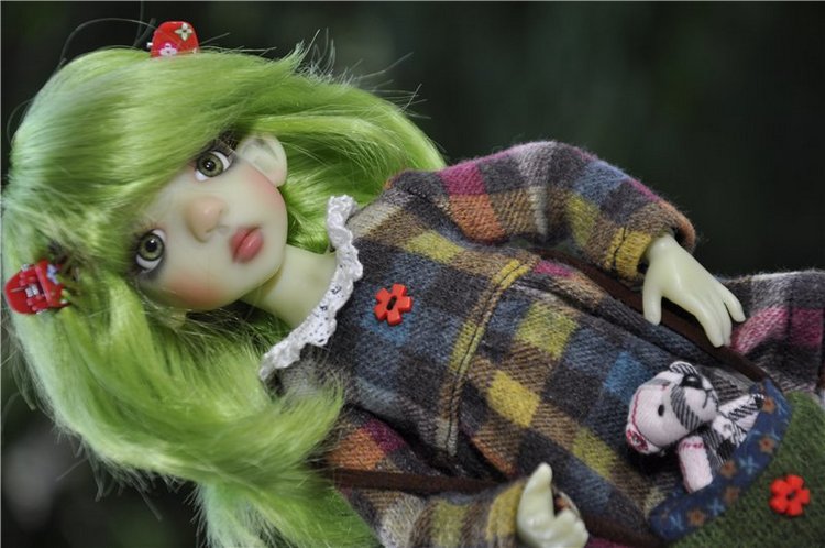 Новое платье-новый образ! Зеленая Коричка от Кайе Виггз (фото 9)