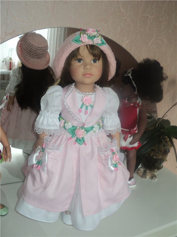 Девчушки любят наряжаться! Наряды для кукол Готц и не только