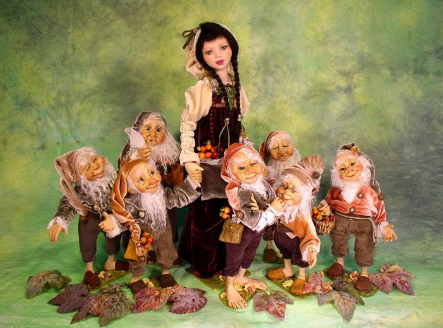 Микромир Силке Янас-Шлессер. Куклы Silke Janas-Schloesser dolls (фото 5)