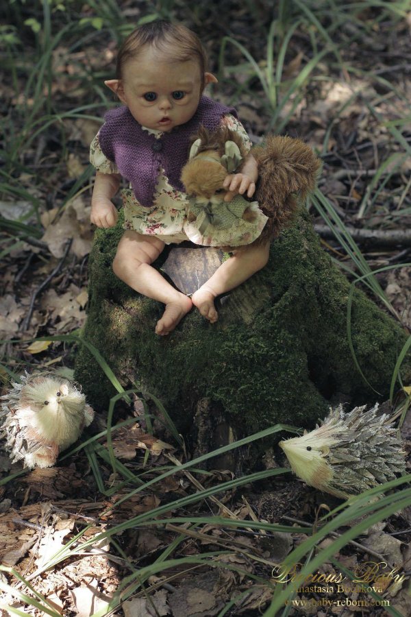 Сказочная малышка Офелия! Кукла реборн Анастасии Бочковой | Бэйбики Сказочная малышка Офелия! Кукла реборн Анастасии Бочковой