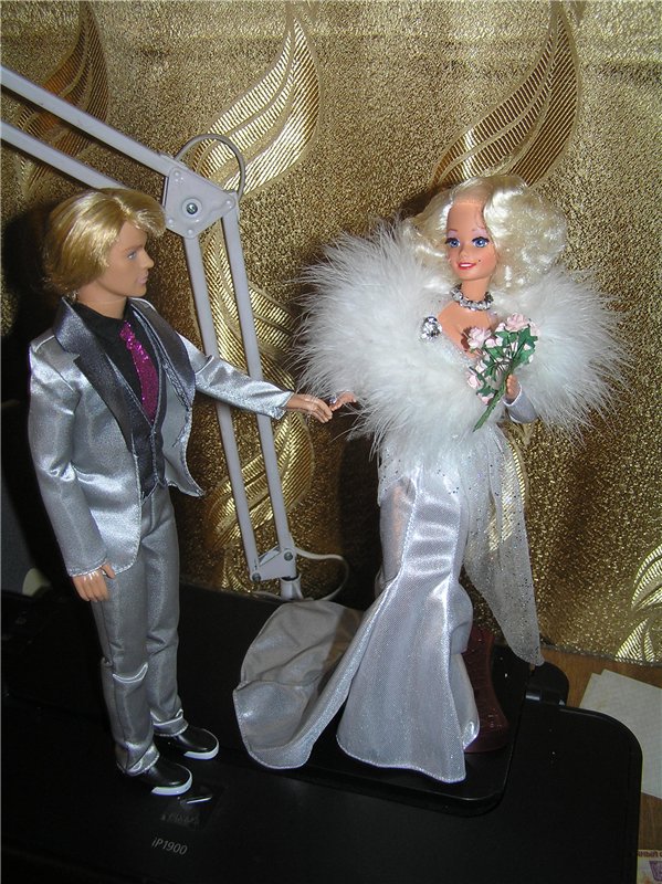 Моя Барби 90-х "Barbie Silver Screen" и ее небольшая история (фото 9)