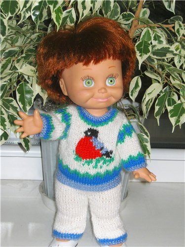 Снегири прилетели. Теплая одежда для фэйсинок и кукол Готц (фото 4)