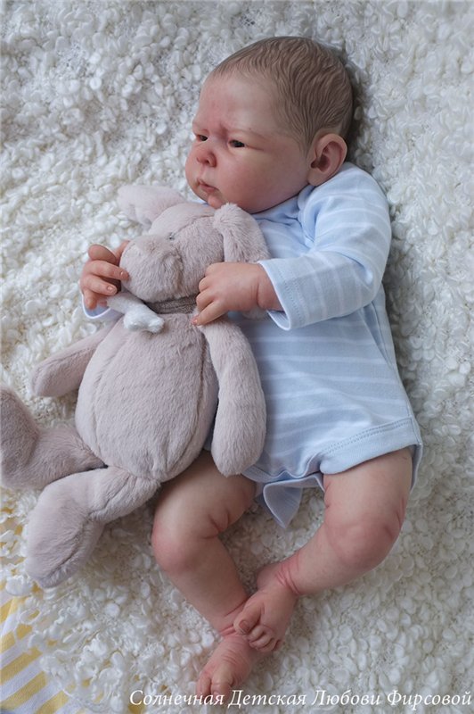 Малыш реборн Ноэль (Noelle by Adrie Stoete). Художник - Любовь Фирсова