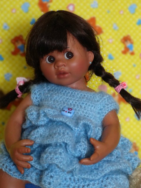 Голубое наваждение или много мохеровой пряжи (фото 4)