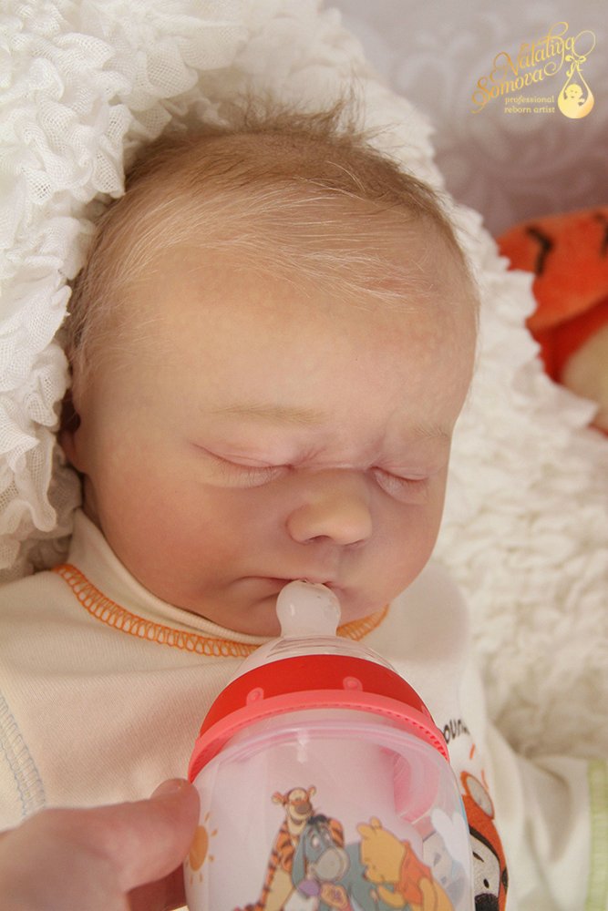 Макарик в роли Тигрули. Кукла реборн Наталии Сомовой