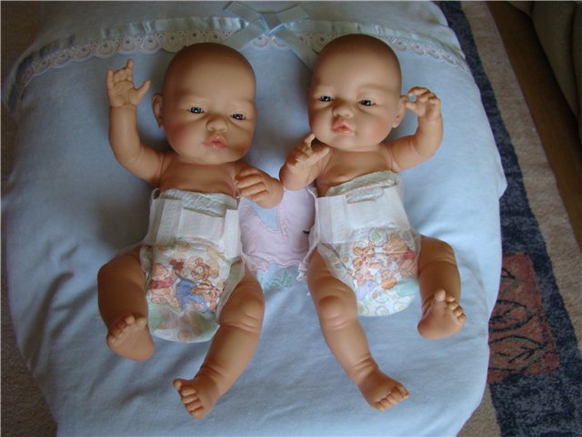 Мои новенькие двойняшечки! Беби Паола Рейна