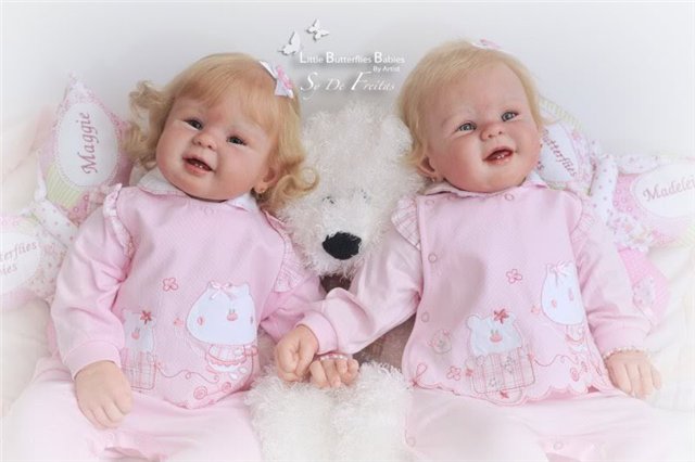 Кукла реборн, молд Мэгги от Евы Воскобинер (фото 4)