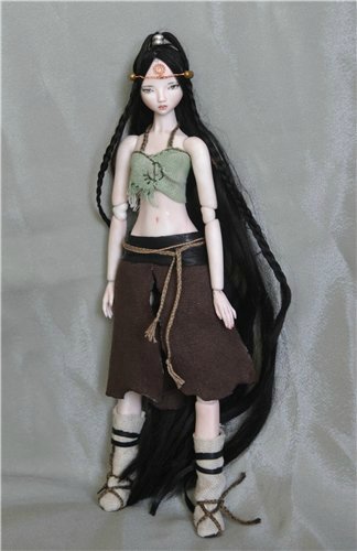 Сила... Нежность... Грусть... Тайна - в глазах! Шарнирные куклы Tomamota, Тамары Богдановой (фото 8)