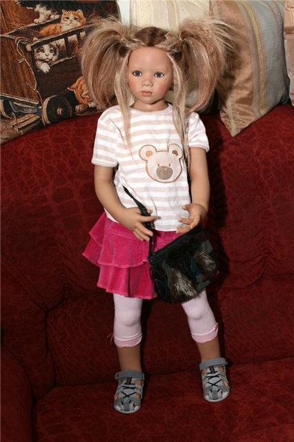 "Игрушки" для взрослых людей. TAMINA из коллекции 2006 года от Annette Himstedt