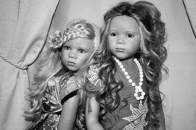 Яркие девчонки Таби и Бирка от Annette Himstedt