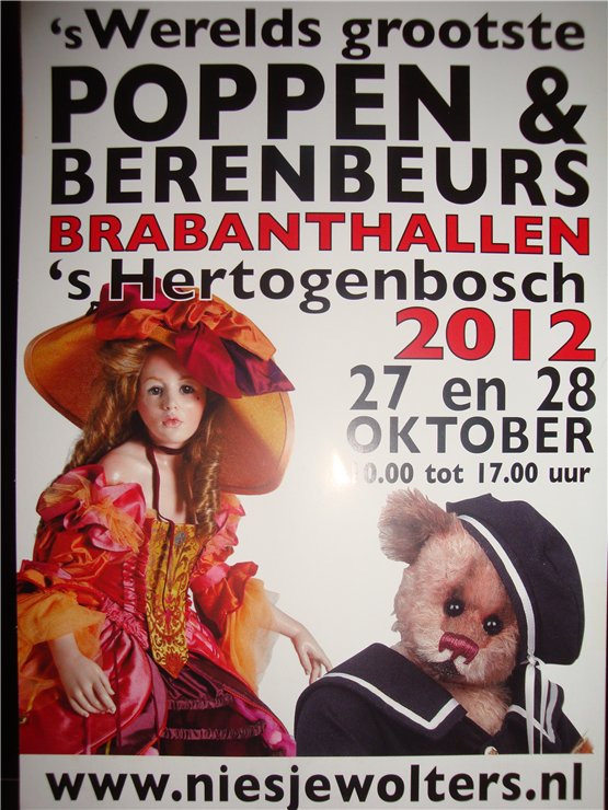 Международная выставка кукол в Ahoy Rotterdam (Нидерланды) 28-29 октября 2011 г. Часть вторая | Бэйбики Международная выставка кукол в Ahoy Rotterdam (Нидерланды) 28-29 октября 2011 г. Часть вторая