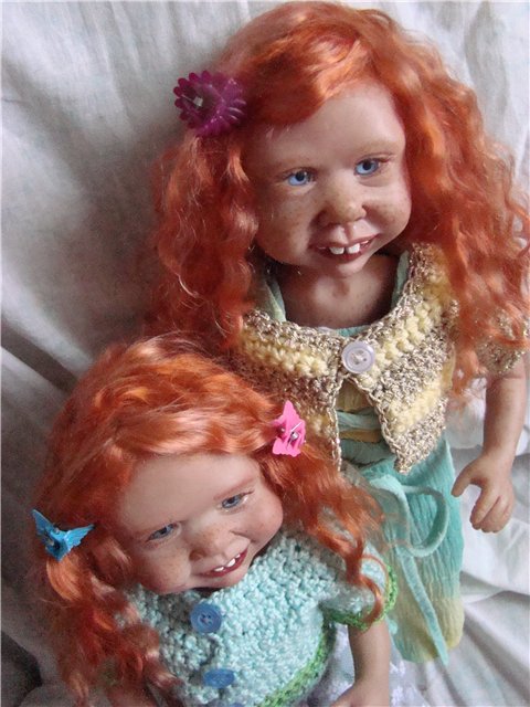 В ожидании Рождества... Авторские куклы Кондрашовой Ирины