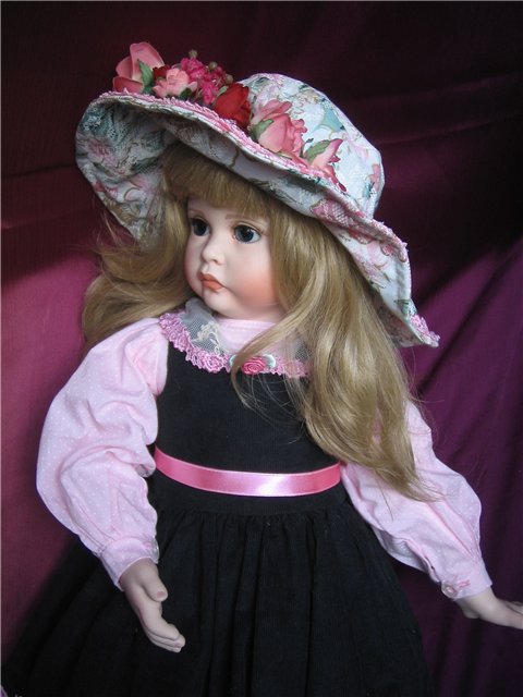 Прелестная танцовщица, фарфоровая кукла от Patricia Rose