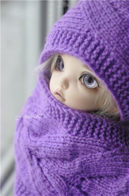 Фиолетовое настроение — Коллекции кукол BJD (БЖД): фото витрин
