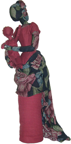 Текстильные куклы-скульптуры Натальи Вельчинской