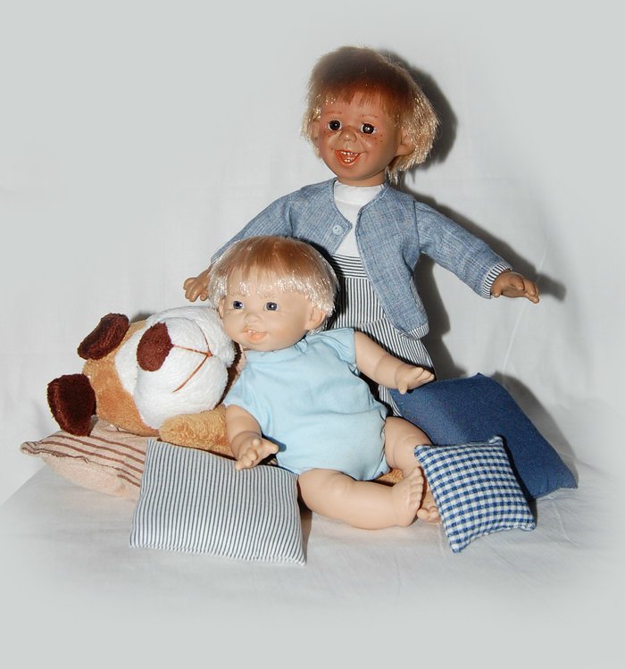Мальчишки в пижамках :) — Домашние коллекции кукол: фото собраний