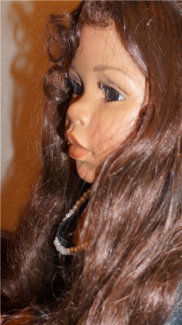 MARI - юная Леди из высшего общества, фарфоровая кукла от Pamela Erff